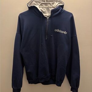 1980s Adidas Canadian Olympics quarter zip hoodie